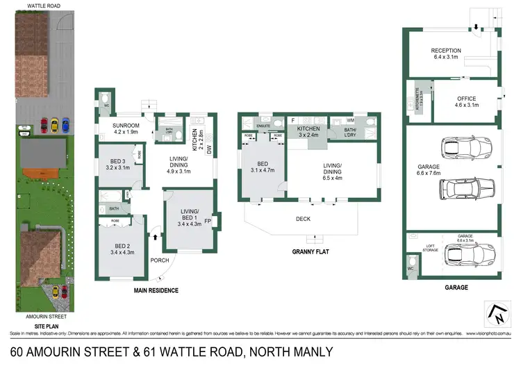 Floorplan of Homely house listing, 61 Wattle Road, North Manly NSW 2100