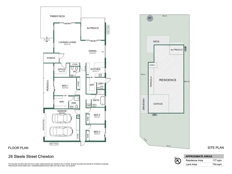 Floorplan of Homely house listing, 28 Steele Street, Chewton VIC 3451
