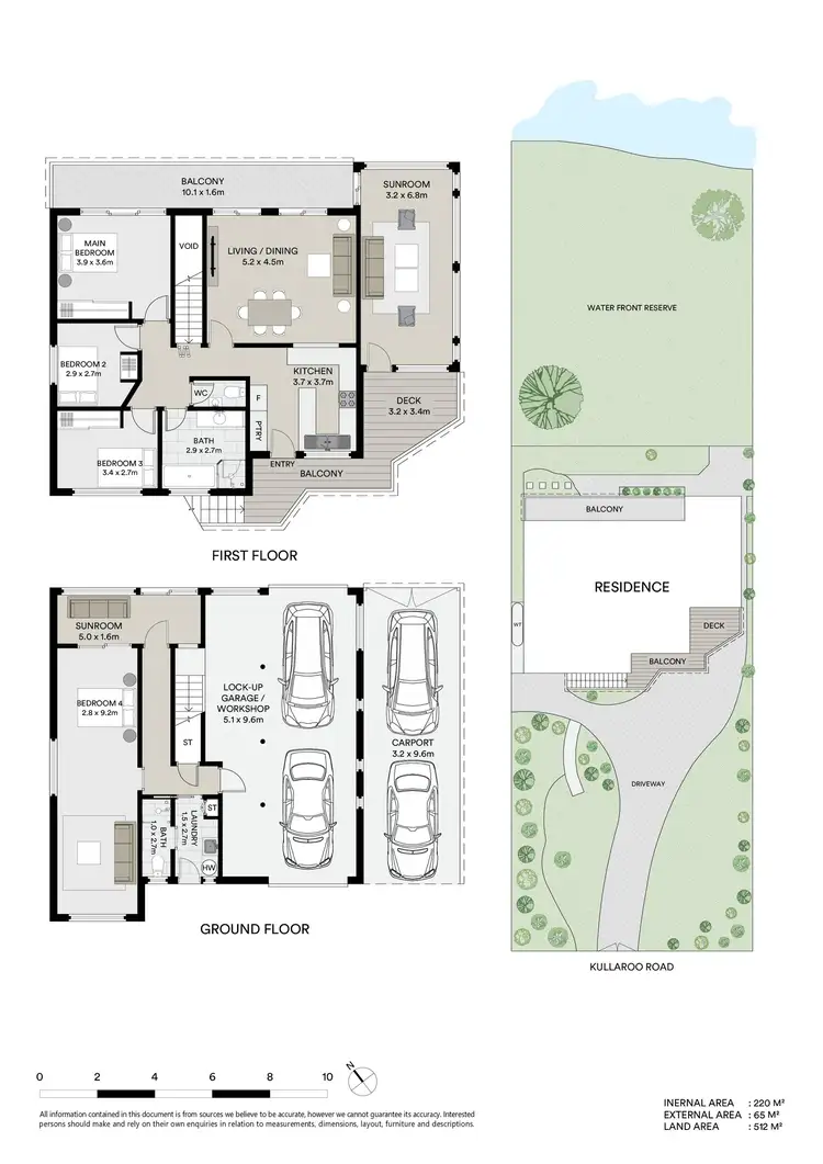 Floorplan of Homely house listing, 55 Kullaroo Road, Summerland Point NSW 2259
