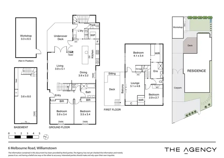Floorplan of Homely house listing, 6 Melbourne Road, Williamstown VIC 3016