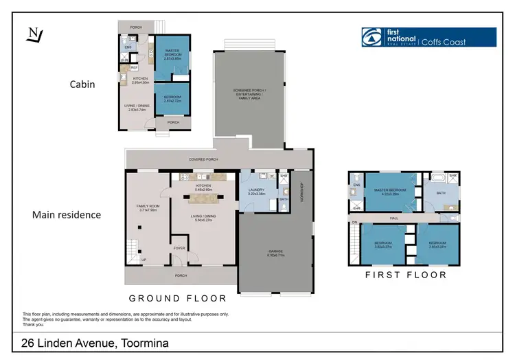 Floorplan of Homely house listing, 26 Linden Avenue, Toormina NSW 2452