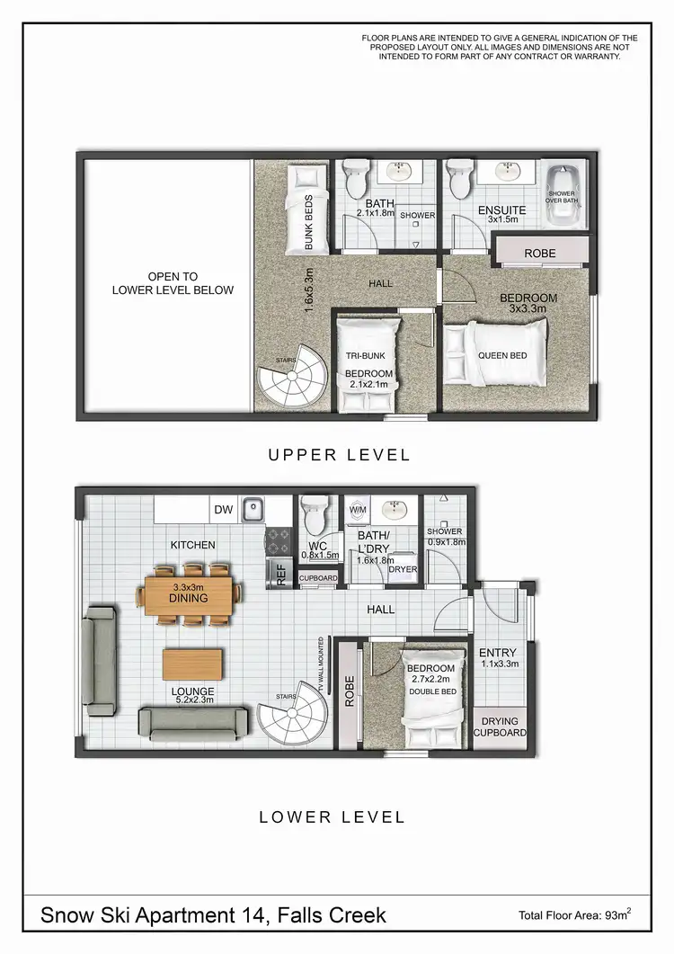 Floorplan of Homely apartment listing, 14/1 Village Bowl Court, Falls Creek VIC 3699