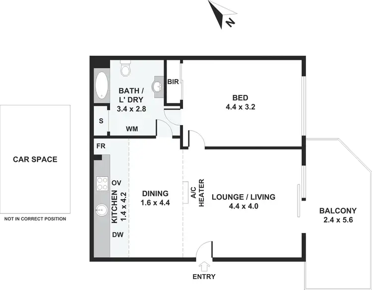 Floorplan of Homely apartment listing, 113/377 Nepean Highway, Frankston VIC 3199