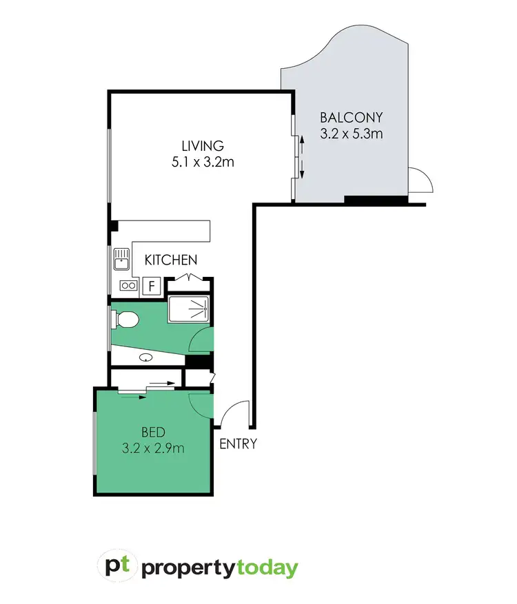 Floorplan of Homely unit listing, 101/7 Venning Street, Mooloolaba QLD 4557
