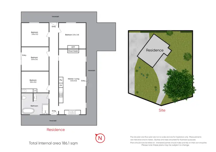 Floorplan of Homely house listing, 6 Walker Street, Koo Wee Rup VIC 3981
