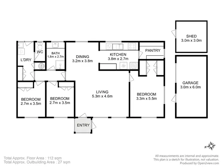 Floorplan of Homely house listing, 681 Nubeena Road, Koonya TAS 7187
