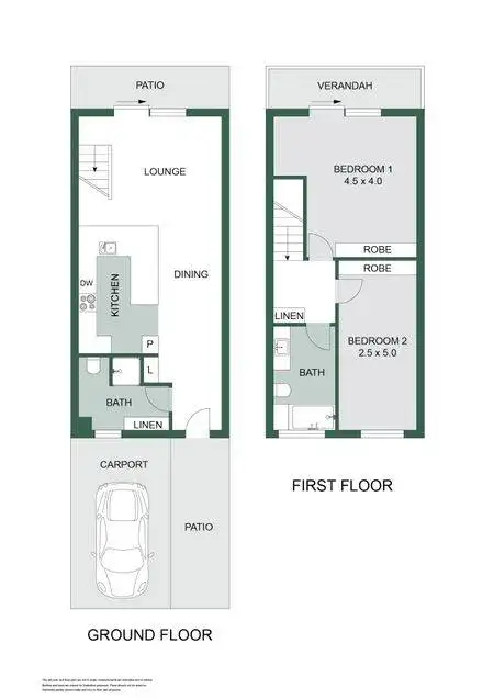 Floorplan of Homely unit listing, 4/99 Cypress Street, Torquay QLD 4655