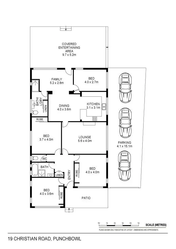 Floorplan of Homely house listing, 19 Christian Road, Punchbowl NSW 2196