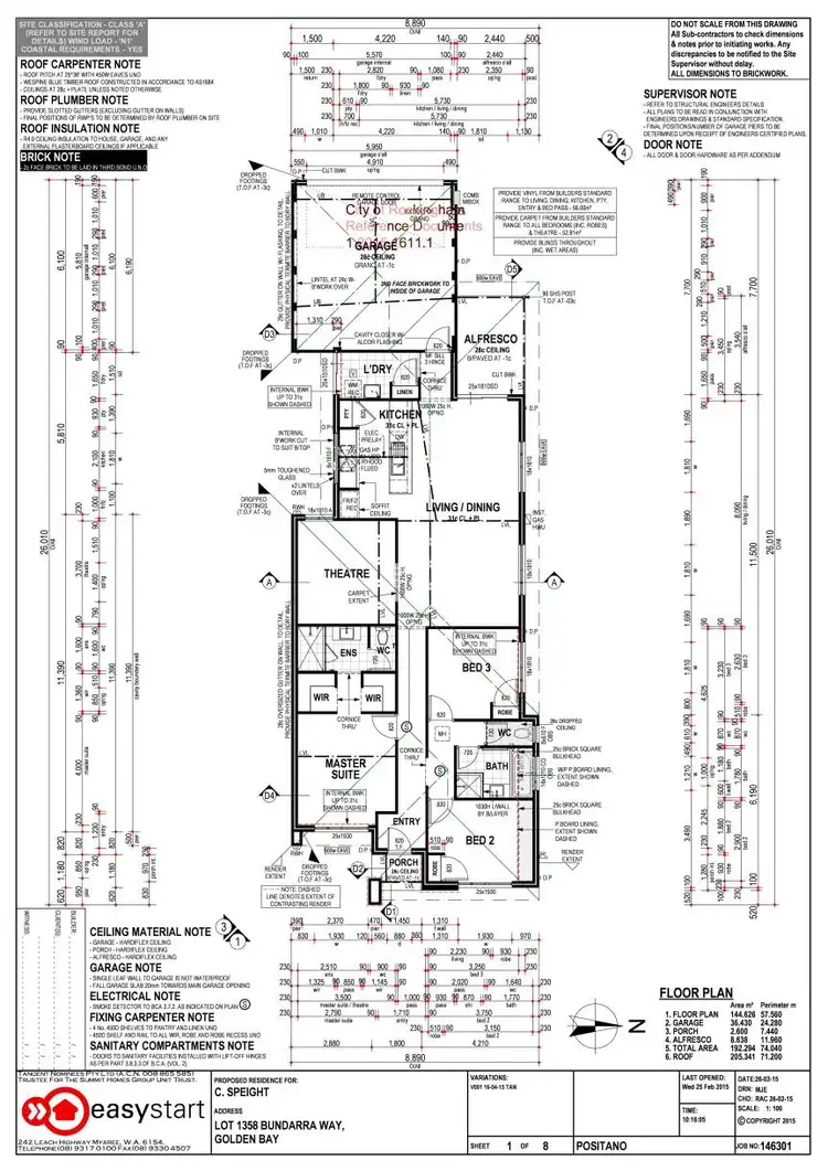 Floorplan of Homely house listing, 4 Bundarra Way, Golden Bay WA 6174