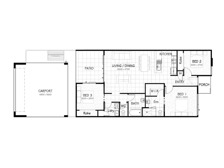 Floorplan of Homely house listing, 10 Cygnet Street, Fitzgibbon QLD 4018