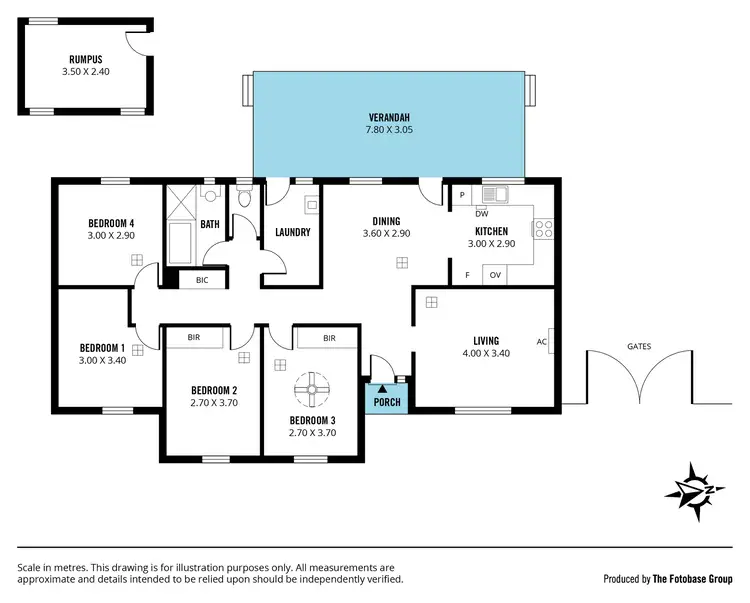 Floorplan of Homely house listing, 6 Selina Street, Morphett Vale SA 5162