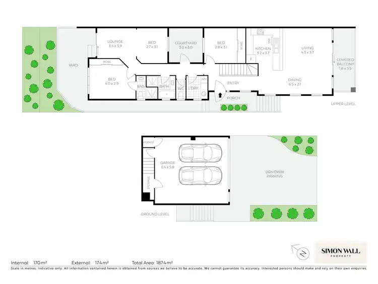 Floorplan of Homely semi-detached listing, 10a Edward Street, Merewether NSW 2291