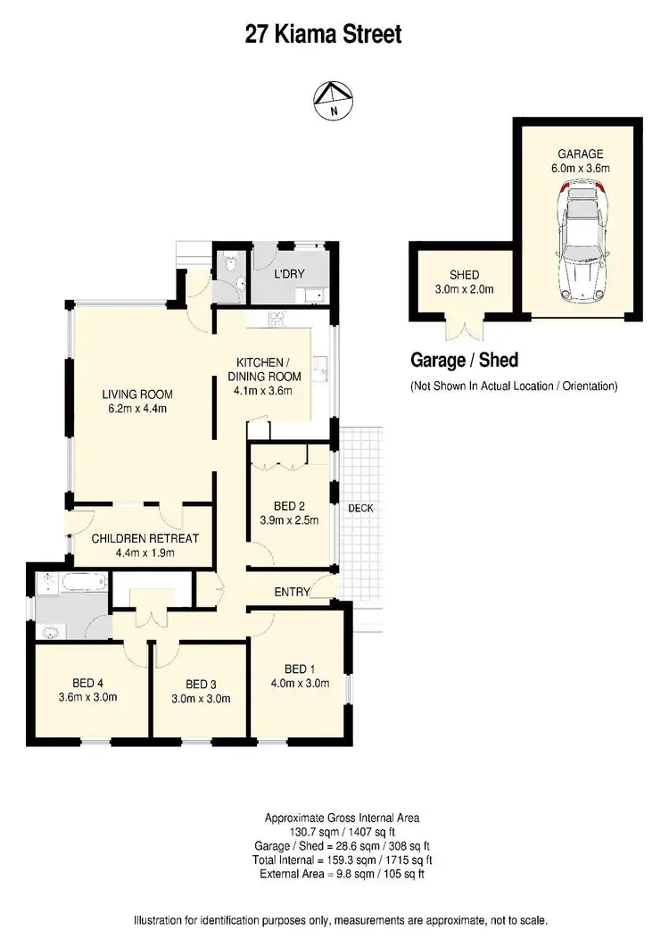 Floorplan of Homely house listing, 27 Kiama Street, Wavell Heights QLD 4012