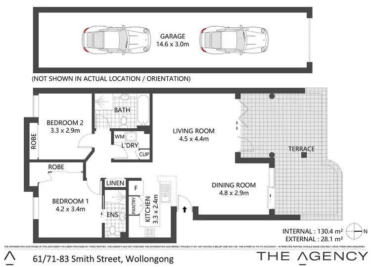 Floorplan of Homely apartment listing, 61/71-83 Smith Street, Wollongong NSW 2500