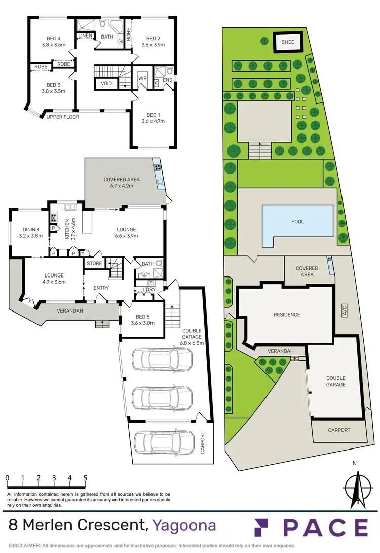 Floorplan of Homely house listing, 8 Merlen Crescent, Yagoona NSW 2199