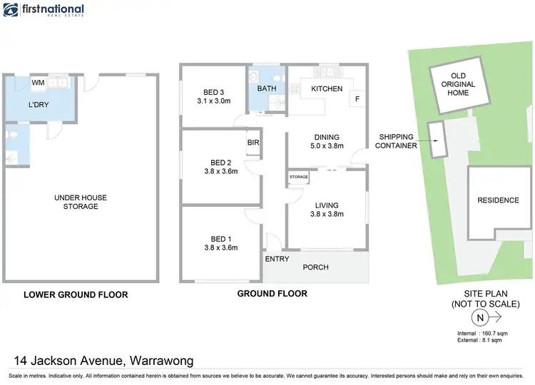 Floorplan of Homely house listing, 14 Jackson Avenue, Warrawong NSW 2502
