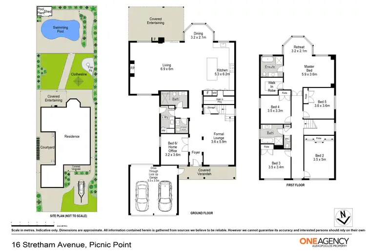 Floorplan of Homely house listing, 16 Stretham Avenue, Picnic Point NSW 2213