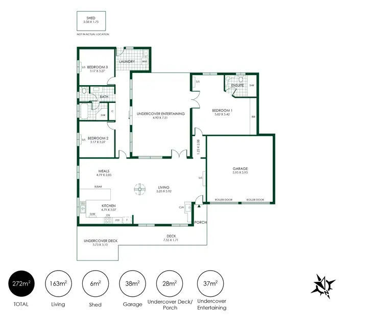 Floorplan of Homely house listing, 16 Discombe Road, Woodside SA 5244
