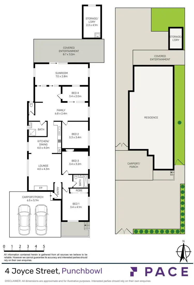 Floorplan of Homely house listing, 4 Joyce Street, Punchbowl NSW 2196