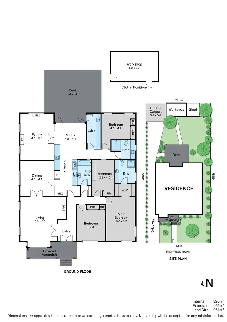 Floorplan of Homely house listing, 54 Highfield Road, Canterbury VIC 3126