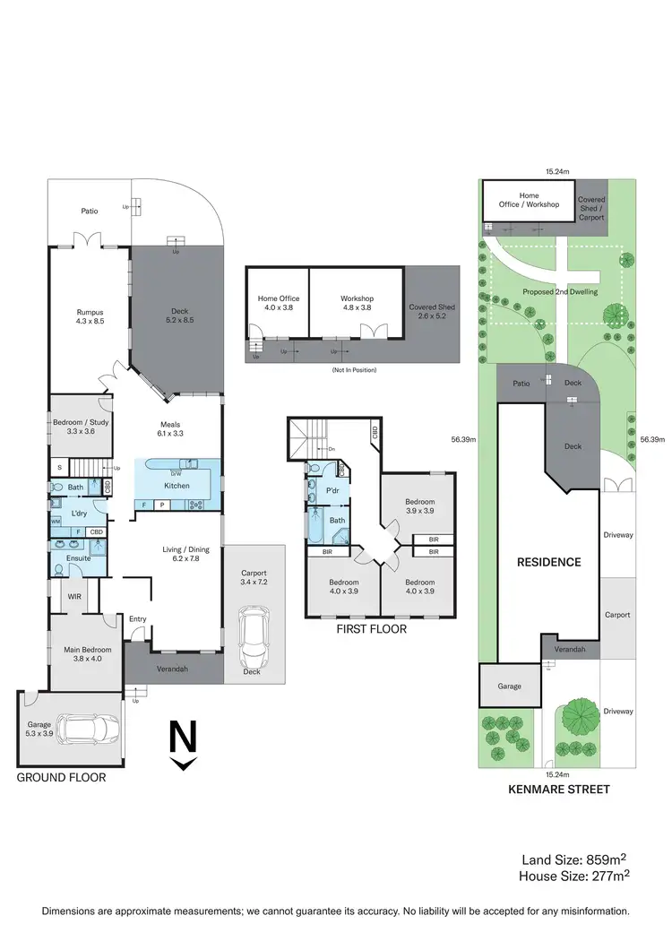 Floorplan of Homely house listing, 82 Kenmare Street, Mont Albert VIC 3127