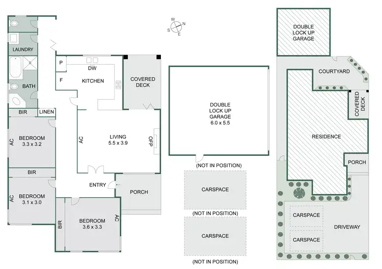 Floorplan of Homely house listing, 1/17 Mount View Street, Aspendale VIC 3195
