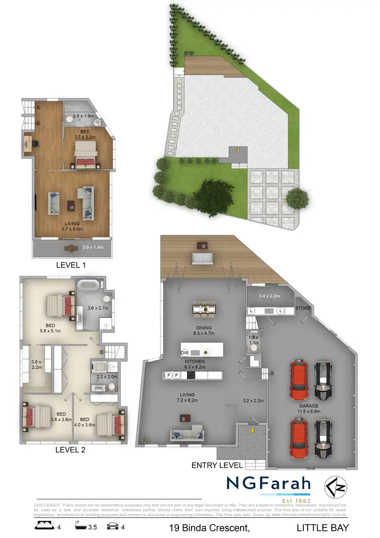 Floorplan of Homely house listing, 19 Binda Crescent, Little Bay NSW 2036