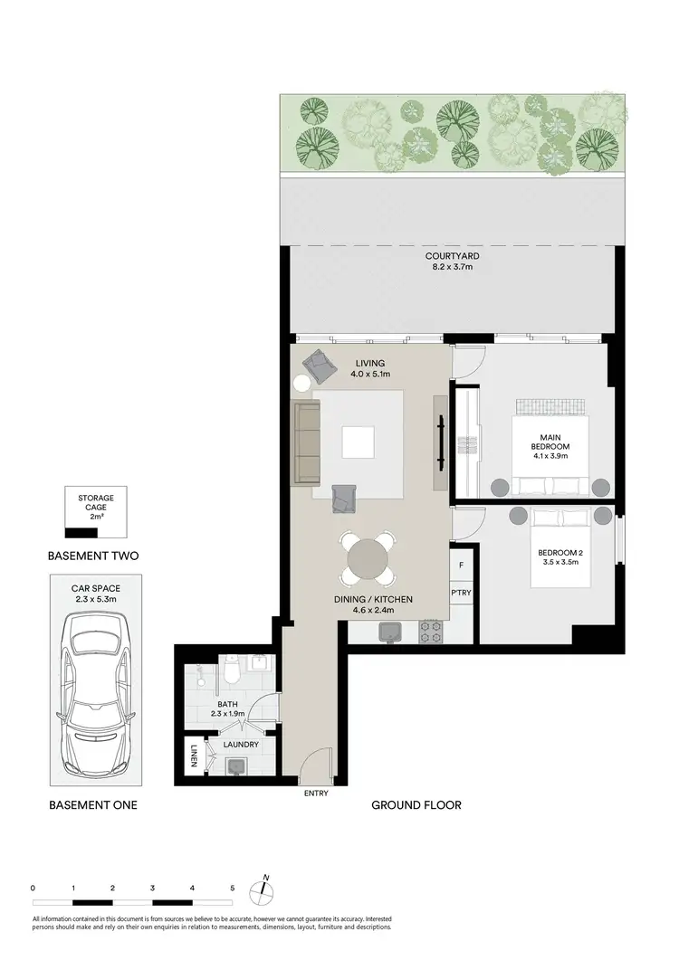 Floorplan of Homely apartment listing, G18/72 Bay Street, Botany NSW 2019