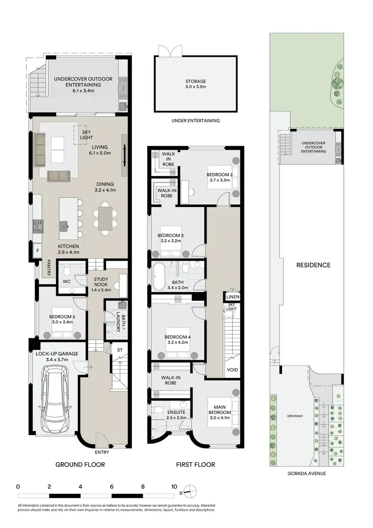 Floorplan of Homely house listing, 10A Gorada Avenue, Kirrawee NSW 2232