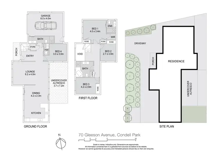 Floorplan of Homely house listing, 70 Gleeson Avenue, Condell Park NSW 2200