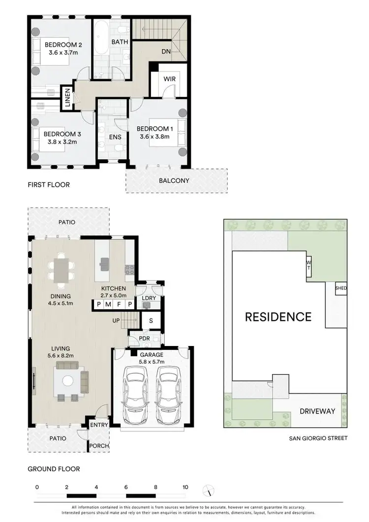 Floorplan of Homely house listing, 22 San Giorgio Circuit, Castle Hill NSW 2154