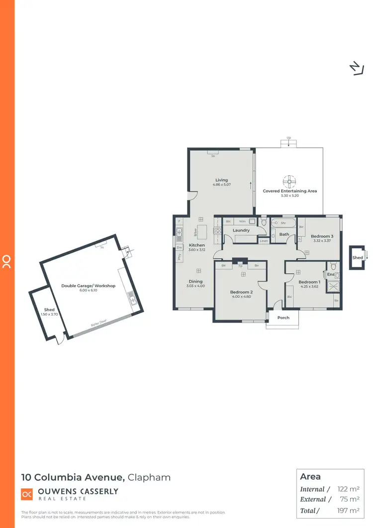 Floorplan of Homely house listing, 10 Columbia Avenue, Clapham SA 5062