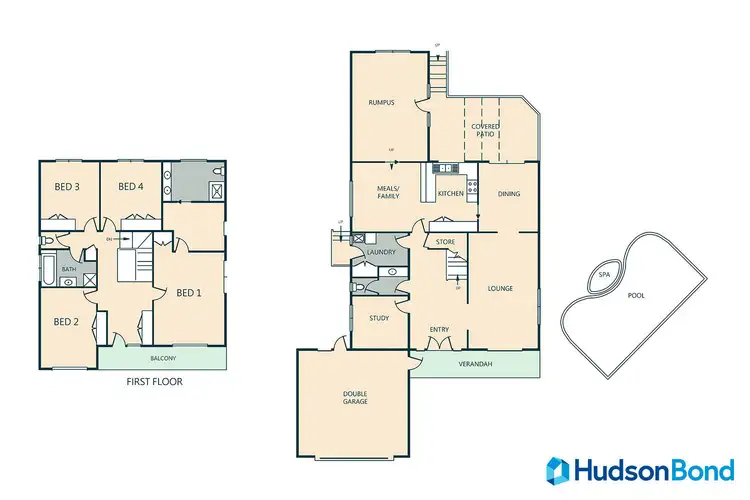 Floorplan of Homely house listing, 6 Lalani Terrace, Templestowe VIC 3106