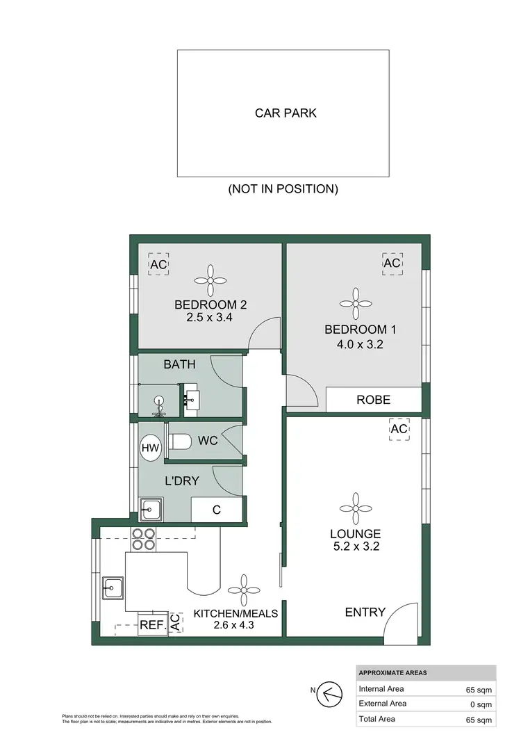 Floorplan of Homely unit listing, 10/17 Brighton Road, Glenelg SA 5045