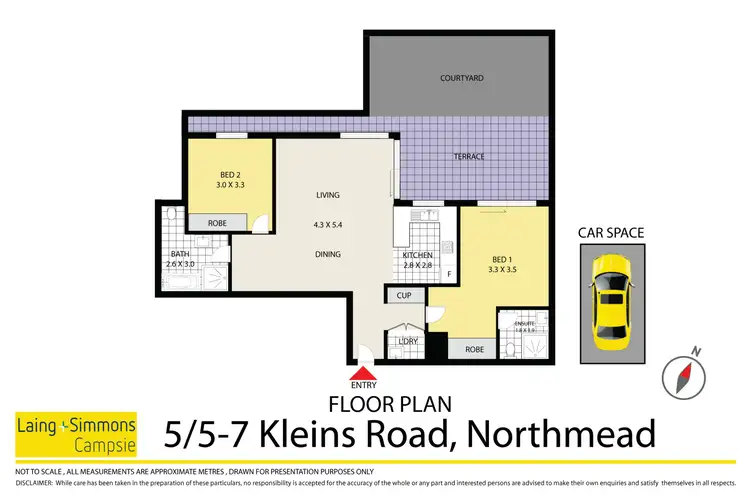 Floorplan of Homely apartment listing, 5/5-7 Kleins Road, Northmead NSW 2152