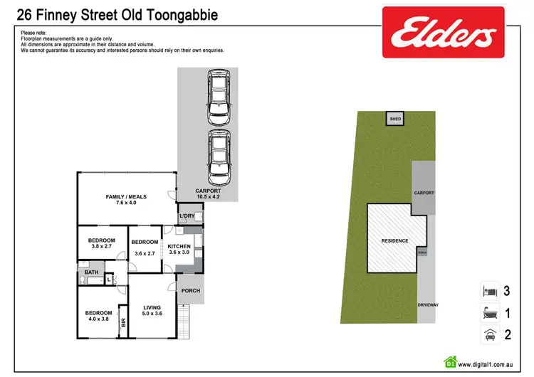 Floorplan of Homely house listing, 26 Finney Street, Old Toongabbie NSW 2146