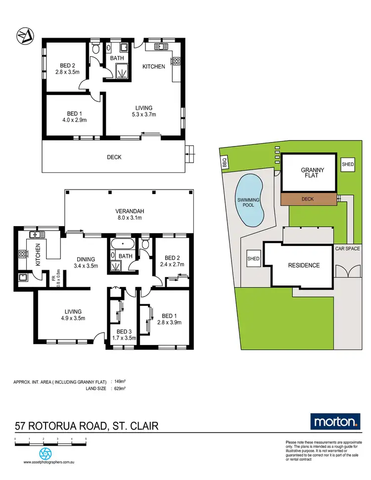 Floorplan of Homely house listing, 57 Rotorua Road, St Clair NSW 2759