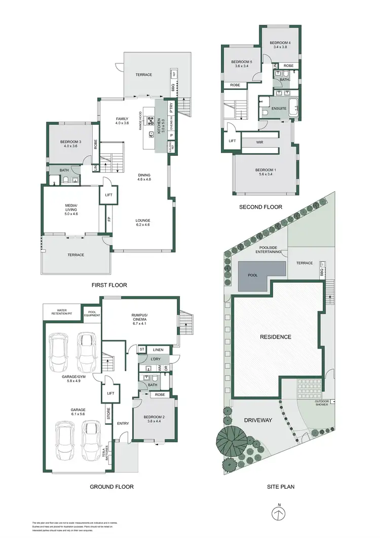Floorplan of Homely house listing, 4A Molong Street, North Curl Curl NSW 2099