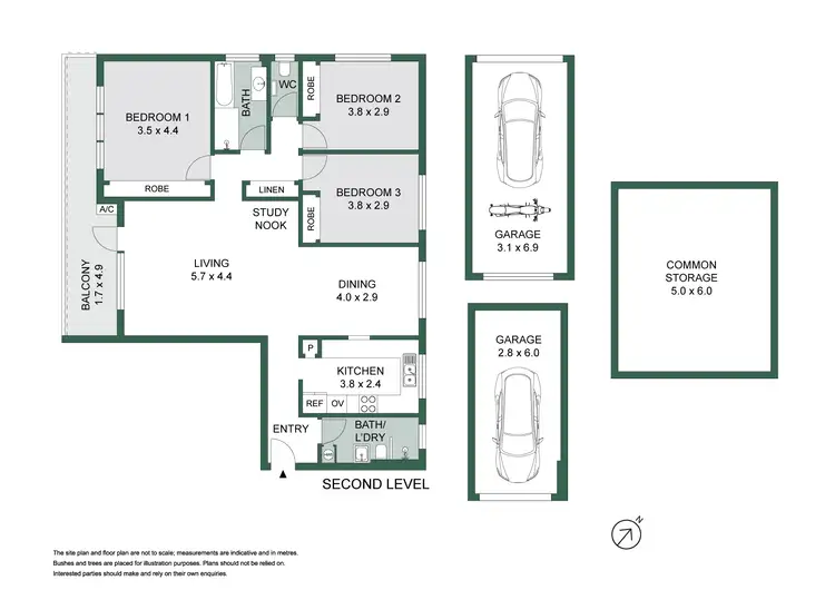 Floorplan of Homely apartment listing, 15/4-6 Landers Road, Lane Cove NSW 2066