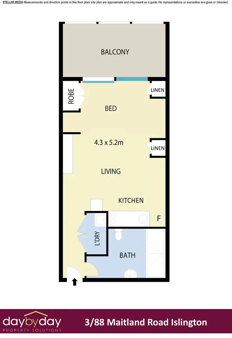 Floorplan of Homely unit listing, 3/88 Maitland Road, Islington NSW 2296