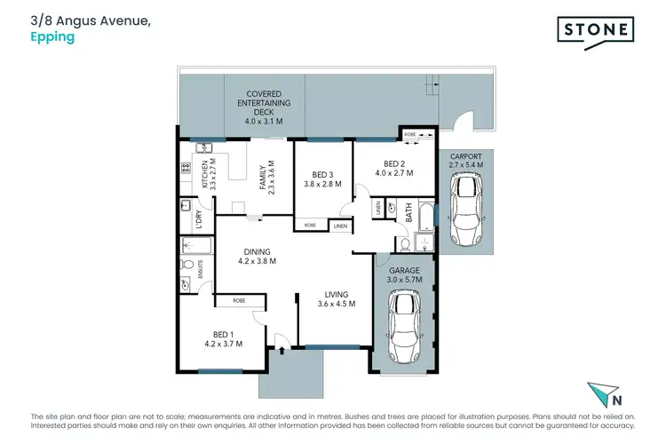 Floorplan of Homely villa listing, 3/8 Angus Avenue, Epping NSW 2121