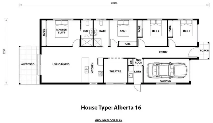 Floorplan of Homely land listing, LOT 145, 65 Gurner Avenue, Austral NSW 2179