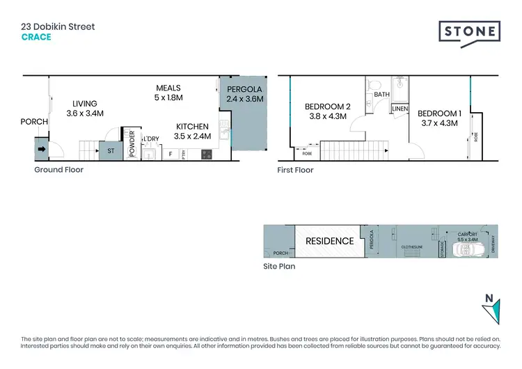 Floorplan of Homely house listing, 23 Dobikin Street, Crace ACT 2911