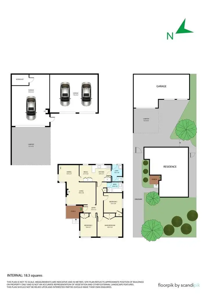 Floorplan of Homely house listing, 359 Scoresby Road, Ferntree Gully VIC 3156