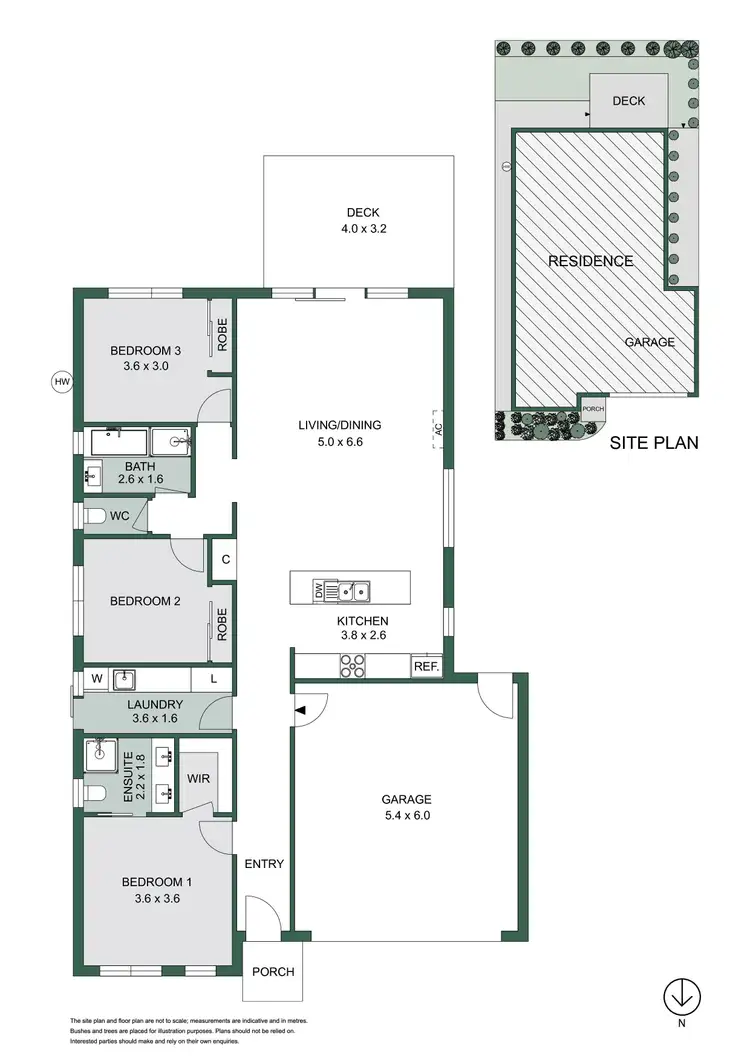 Floorplan of Homely house listing, 21 Oakwood Court, Rosebud VIC 3939