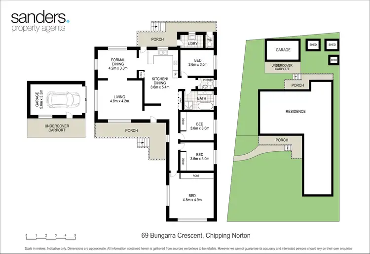 Floorplan of Homely house listing, 69 Bungarra Crescent, Chipping Norton NSW 2170
