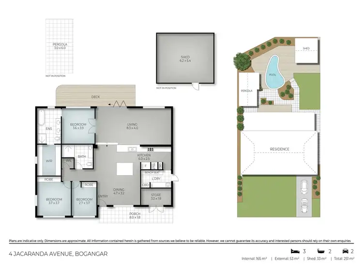 Floorplan of Homely house listing, 4 Jacaranda Avenue, Bogangar NSW 2488