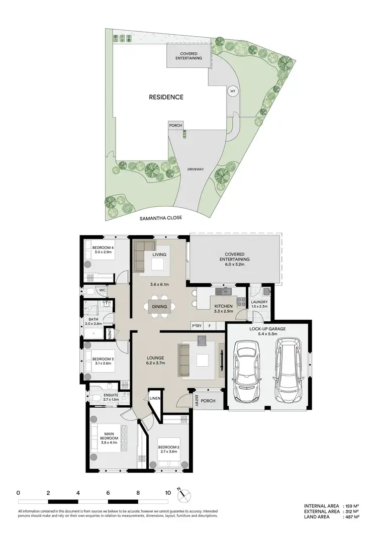 Floorplan of Homely house listing, 6a Samantha Close, Kanwal NSW 2259