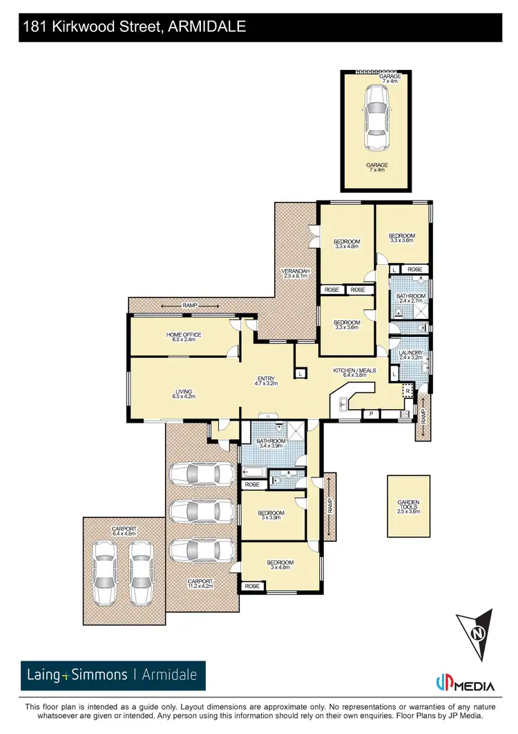Floorplan of Homely house listing, 181 Kirkwood Street, Armidale NSW 2350