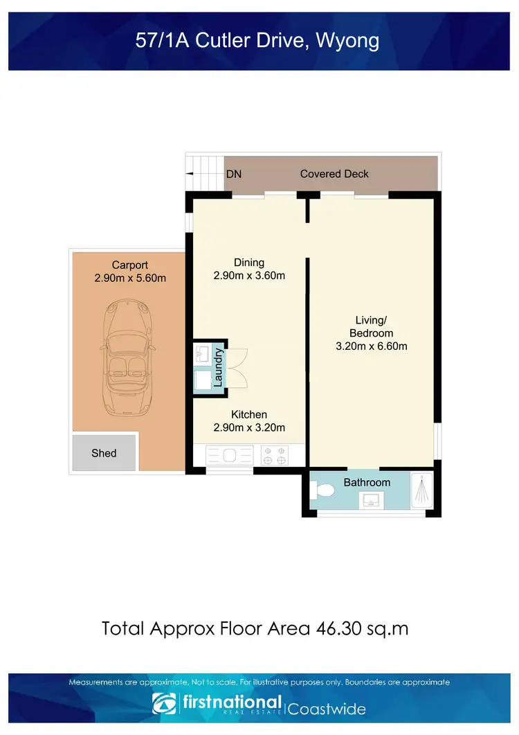 Floorplan of Homely villa listing, 57/1A Cutler Drive, Wyong NSW 2259